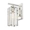 Z-Lite Alverton 1 Light Wall Sconce, Polished Nickel & Clear 3036-1S-PN - alternate 3